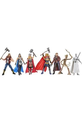 SURTIDO THOR LOVE & THUNDER 8 FIGURAS 15 CM THOR L&T MARVEL LEGENDS F02275L0