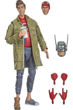 PETER B. PARKER FIGURA 15 CM MARVEL LEGENDS SPIDER-MAN INTO THE SPIDER-VERSE F02565L00