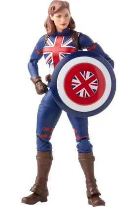 MARVELS CAPTAIN CARTER FIGURA 15 CM WHAT IF MARVEL LEGENDS F03315L0