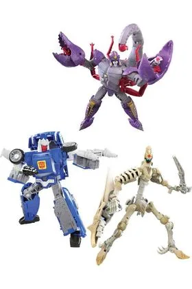 SCORPONOK+WINDFINGER+TRAKS+TBA SURTIDO 4 FIGURAS TRANSFORMERS WFC KINGDOM WAVE 2 F03645L02
