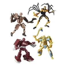 CHEETOR+ARACHNIA+WARPATH+PALEOTREX SURTIDO 4 FIGURAS TRANSFORMERS GEN WFC F0364