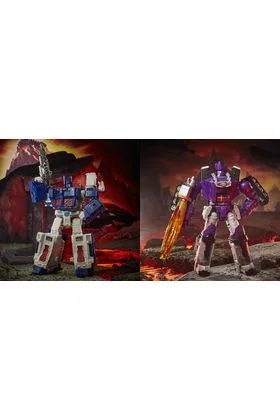 ULTRA MAGNUS + GALVATRON SURTIDO 2 FIGURAS TRANSFORMERS WFC LEADER WAVE 2 F03665L02