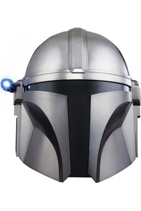 MANDALORIAN CASCO ELECTRONICO PREMIUM REPLICA ESCALA 1:1 STAR WARS THE MANDALORIAN THE BLA