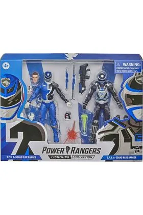 SPD BLUE RANGER A & BLUE RANGER B PACK 2 FIGURAS 15 CM POWER RANGERS LIGHTNING COLLECTION
