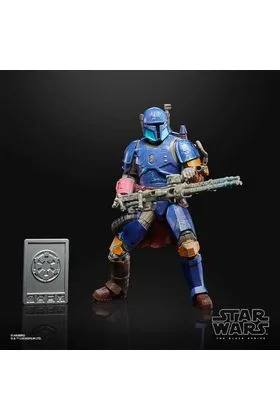 HEAVY INFANTRY MANDALORIAN FIGURA 19 CM STAR WARS BLACK SERIES CREDIT COLLECTION