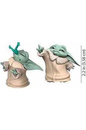 PACK THE CHILD BABY YODA FUERZA + RANA SET 2 FIGURAS 5,5CM STAR WARS THE BOUNTY COLLECTION