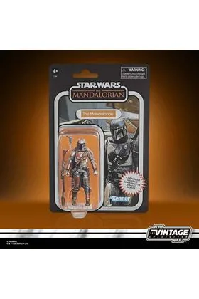 VIN THE MANDALORIAN CARBONIZED FIGURA 10 CM STAR WARS VINTAGE COLLECTION