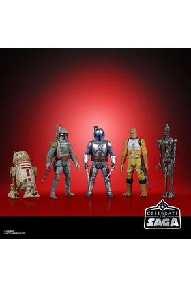 SET BOUNTY HUNTERS 5x FIGURAS10 CM STAR WARS CELEBRATE THE SAGA F14245L0