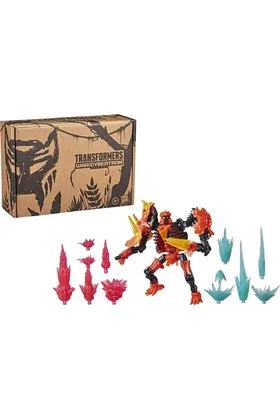 TRICRANICUS BEAST POWER FIRE BLAST COLLECTION PACK FIGURA 15 CM TRANSFORMERS WFC