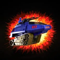 COBRA H.I.S.S. III VEHICLE FIGURA GIJOE RETRO F19655L0