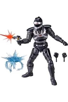 BLACK RANGER PHANTOM FIGURA 15 CM POWER RANGERS IN SPACE LIGHTNING COLLECTION