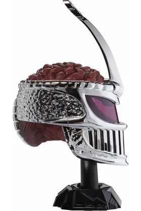 LORD ZEDD CASCO PREMIUM + MODULADOR DE VOZ REPLICA ESC 1:1 POWER RANGERS LIGHTNING COLLECT