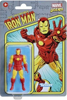 IRON MAN FIGURA 9.5 CM MARVEL LEGENDS RETRO F26565L0