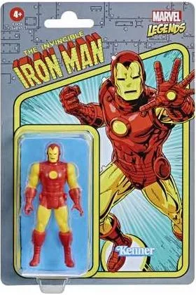 IRON MAN FIGURA 9.5 CM MARVEL LEGENDS RETRO F26565X0