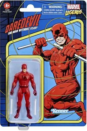 DAREDEVIL FIGURA 9.5 CM MARVEL LEGENDS RETRO F26585L0