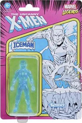 ICE-MAN FIGURA 9.5 CM MARVEL LEGENDS RETRO F26615L0