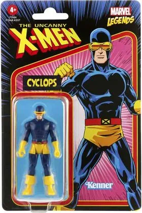 CYCLOPS FIGURA 9.5 CM MARVEL LEGENDS RETRO F26645L0