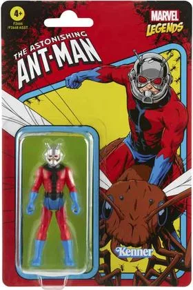 ANT-MAN FIGURA 9.5 CM MARVEL LEGENDS RETRO F26665L0