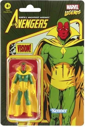 VISION FIGURA 9.5 CM MARVEL LEGENDS RETRO F26675L0