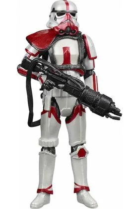 INCINERATOR TROOPER FIGURA 9,5 CM STAR WARS VINTAGE CARBONIZED COLLECTION