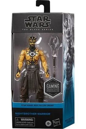 NIGHTBROTHER WARRIOR FIGURA 15 CM STAR WARS BLACK SERIES GAMING GREATS F28675L0
