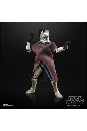 CLONE CAPTAIN REX FIGURA 15 CM CLONE WARS BLACK SERIES F29305L0