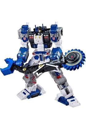 CYBERTRON UNIVERSE METROPLEX FIGURA 55,5 CM TRANSFORMERS GENERATIONS LEGACY TITAN CLASS F2