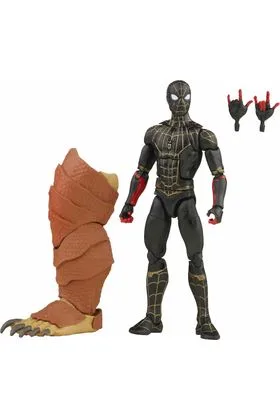 SPIDERMAN BLACK SUIT FIGURA 15 CM SPIDERMAN NO WAY HOME MARVEL LEGENDS F30195L0