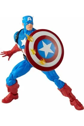 CAPITAN AMERICA FIGURA 15 CM 20 ANIVERSARIO SERIE 1 MARVEL LEGENDS F34395L0