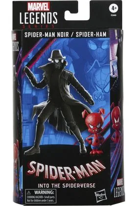 SPIDER-MAN NOIR & SPIDER-HAM PACK 2 FIGURAS 15 CM SPIDERMAN INTO THE SPIDER-VERSE MARVEL LEGENDS SER