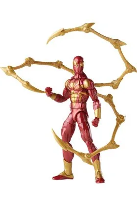 SPIDERMAN IRON SPIDER FIGURA 15 CM SPIDERMAN MARVEL LEGENDS F34555L0