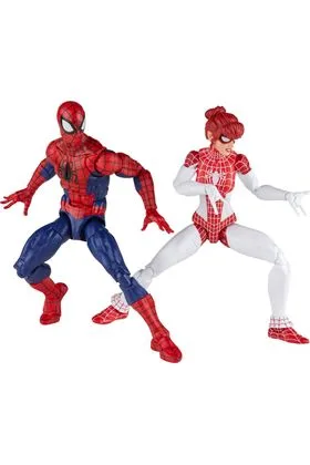 SPIDERMAN & SPINNERET PACK 2 FIGURAS 15 CM SPIDERMAN MARVEL LEGENDS F34565L0
