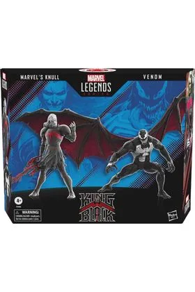 KNULL & VENOM PACK 2 FIGURAS 15 CM SPIDERMAN 60 ANNIVERSARY MARVEL LEGENDS F34665L0