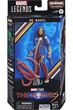 MS. MARVEL FIGURA 15 CM THE MARVELS MARVEL LEGENDS SERIES