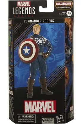 COMMANDER ROGERS FIGURA 15 CM THE MARVELS MARVEL LEGENDS SERIES