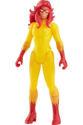 FIRESTAR FIGURA 9.5 CM MARVEL LEGENDS RETRO