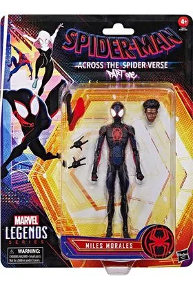 MILES MORALES FIG. 15 CM SPIDER-MAN ACROSS THE SPIDER-VERSE PART ONE MARVEL LEGENDS