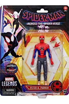 PETER B. PARKER FIGURA 15 CM SPIDER-MAN ACROSS THE SPIDER-VERSE PART ONE MARVEL LEGENDS
