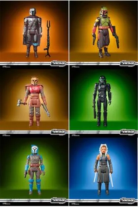SURTIDO RETRO 8 FIGURAS STAR WARS RETRO COLLECTION SERIES F42005L0