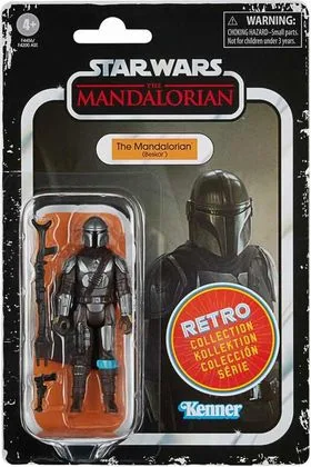 THE MANDALORIAN ARMADURA BESKAR FIG 9,5 CM STAR WARS THE MANDALORIAN RETRO COLLECTION F445