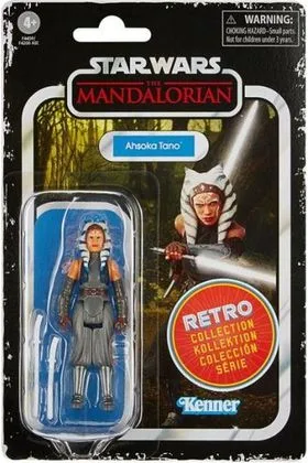 AHSOKA TANO FIG 9,5 CM SW THE MANDALORIAN RETRO COLLECTION F44595X0
