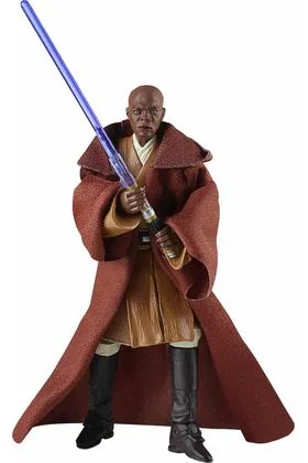 MACE WINDU FIGURA 9,5 CM SW EL ATAQUE DE LOS CLONES STAR WARS VINTAGE F44955X0