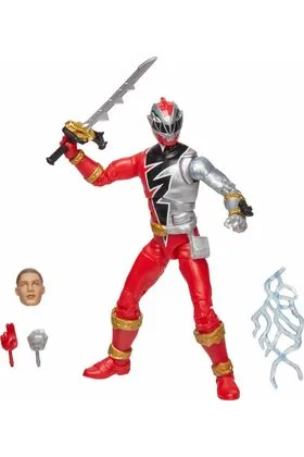 DINO FURY RED RANGER FIGURA 15 CM POWER RANGERS LIGHTNING COLLECTION F4503ES0