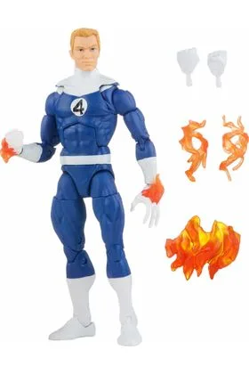 HUMAN TORCH FIGURA 15 CM FANTASTIC FOUR MARVEL LEGENDS F45955L0