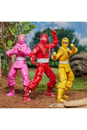 MM POWER RANGERS (PINK, RED, YELLOW) SURTIDO 8 FIG 15 CM POWER RANGERS.LIGHTNING COLLECTIO