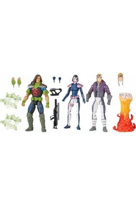 DOMINO, RICTOR, CANNONBALL PACK 3 FIG 15 CM X-FORCE MARVEL LEGENDS F47375L0