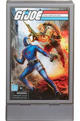 DUKE VS. COBRA COMMANDER PACK 2 FIGURA 9,5 CM G.I. JOE RETRO COLLECTION RE-RUN
