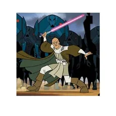 MACE WINDU CLONE WARS FIGURA 15 CM STAR WARS BLACK SERIES F53005L0