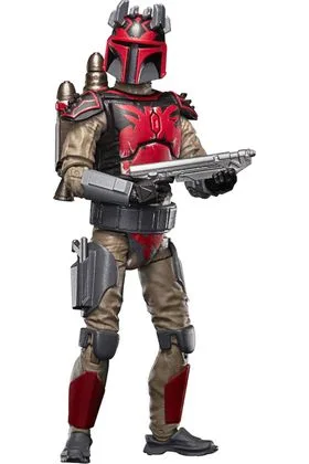 CAPITAN SUPER COMANDO MANDALORIANO FIG 9,5 CM STAR WARS CLONE WARS VINTAGE COLLECTION F563