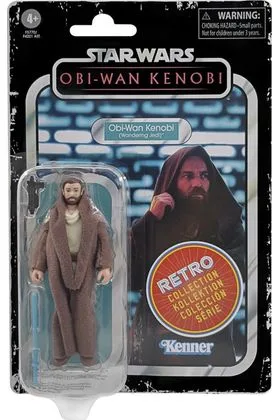 VIN OBI WAN KENOBI WANDERING JEDI FIG 9,5 CM STAR WARS RETRO COLLECTION F57705X0